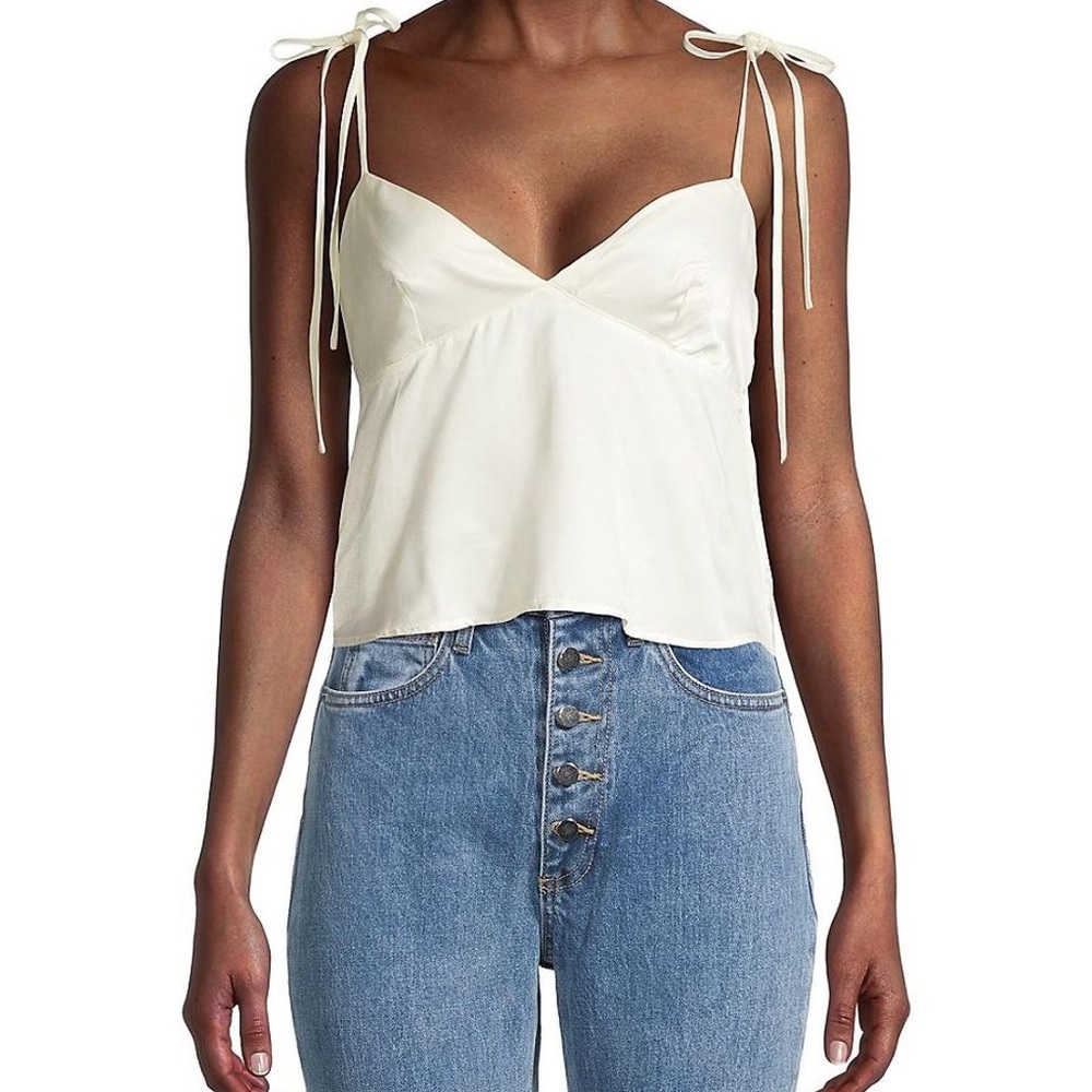 WeWoreWhat Tie Tank Top